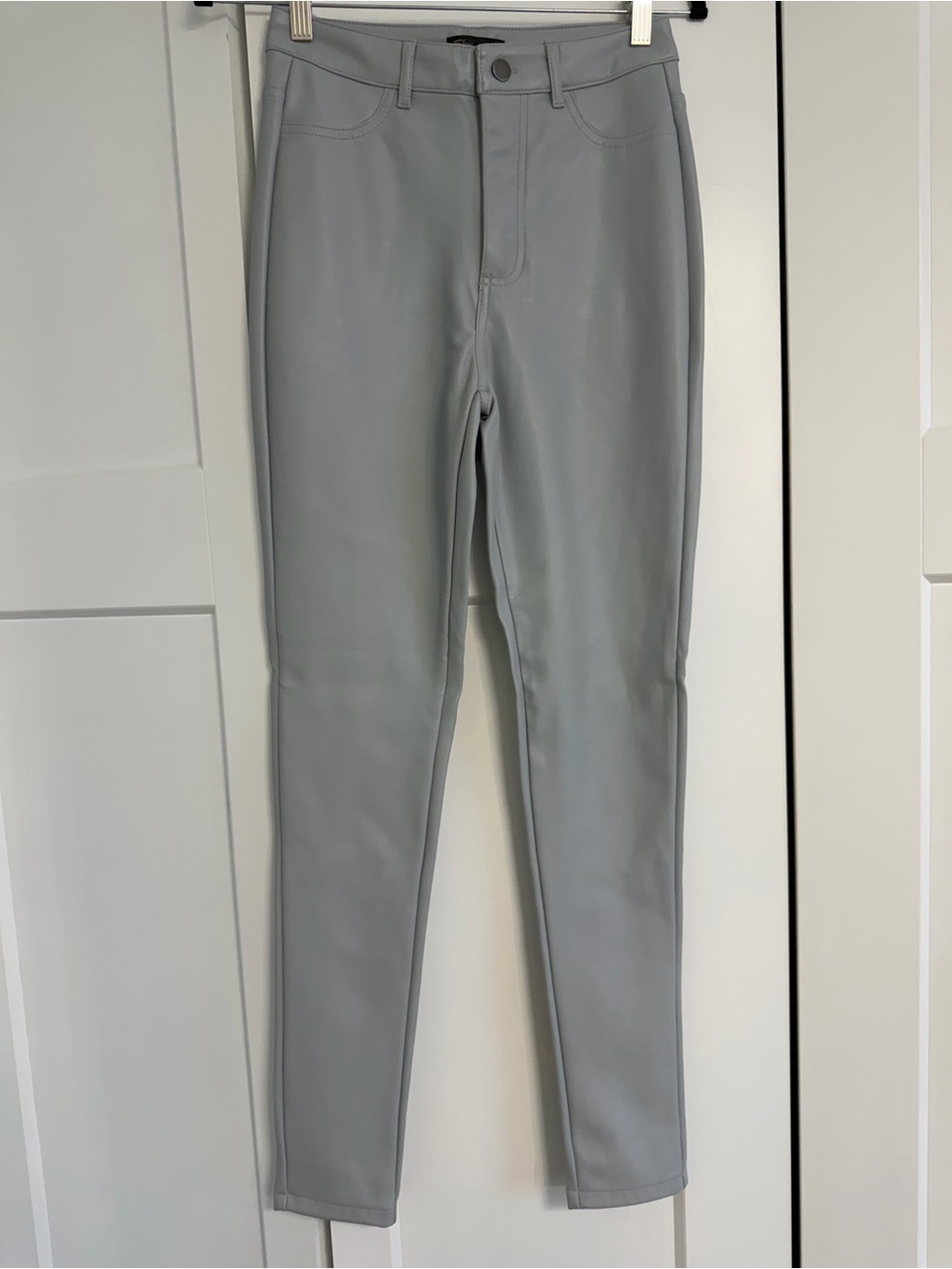 Shinestar Faux Leather Pants